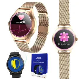 zegarek-smartwatch-folia-3mk-fw42-gold-dla-kobiet