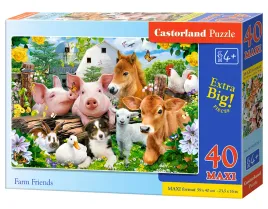 puzzle-40-maxi-przyjaciele-z-farmy-castor