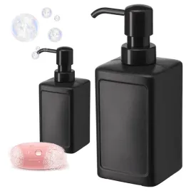 reczny-czarny-dozownik-do-mydla-w-plynie-450ml