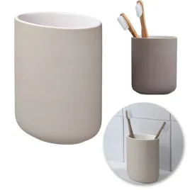 kubek-na-szczoteczki-bezowy-elegancka-kamionka