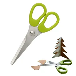 nozyczki-dla-dzieci-zielone-zaokraglone-koncowki