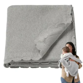 kocyk-dzianina-70x90-szary-dla-dzieci-niemowlat