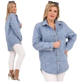 asymetryczna-jeansowa-koszula-duze-rozmiary-luzna-oversize-elegancka