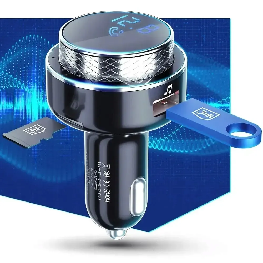 nadajnik-do-auta-3mk-led-bluetooth-2x-usb-microsd
