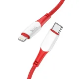 kabel-typ-c-do-iphone-lightning-x70-1m-czerwony-stan-nowy