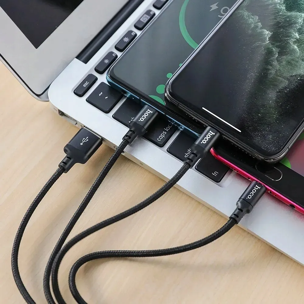 kabel-3w1-usb-do-lightning-micro-typ-c-x14-czarny