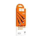 kabel-usb-do-lightning-micro-typ-c-x26-1m-czerwony-stan-nowy