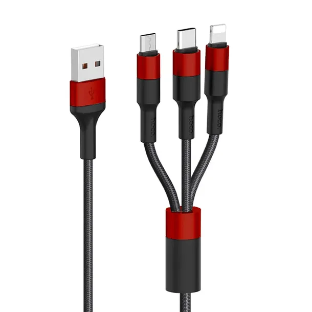 kabel-usb-do-lightning-micro-typ-c-x26-1m-czerwony-dlugosc-przewodu-1-m