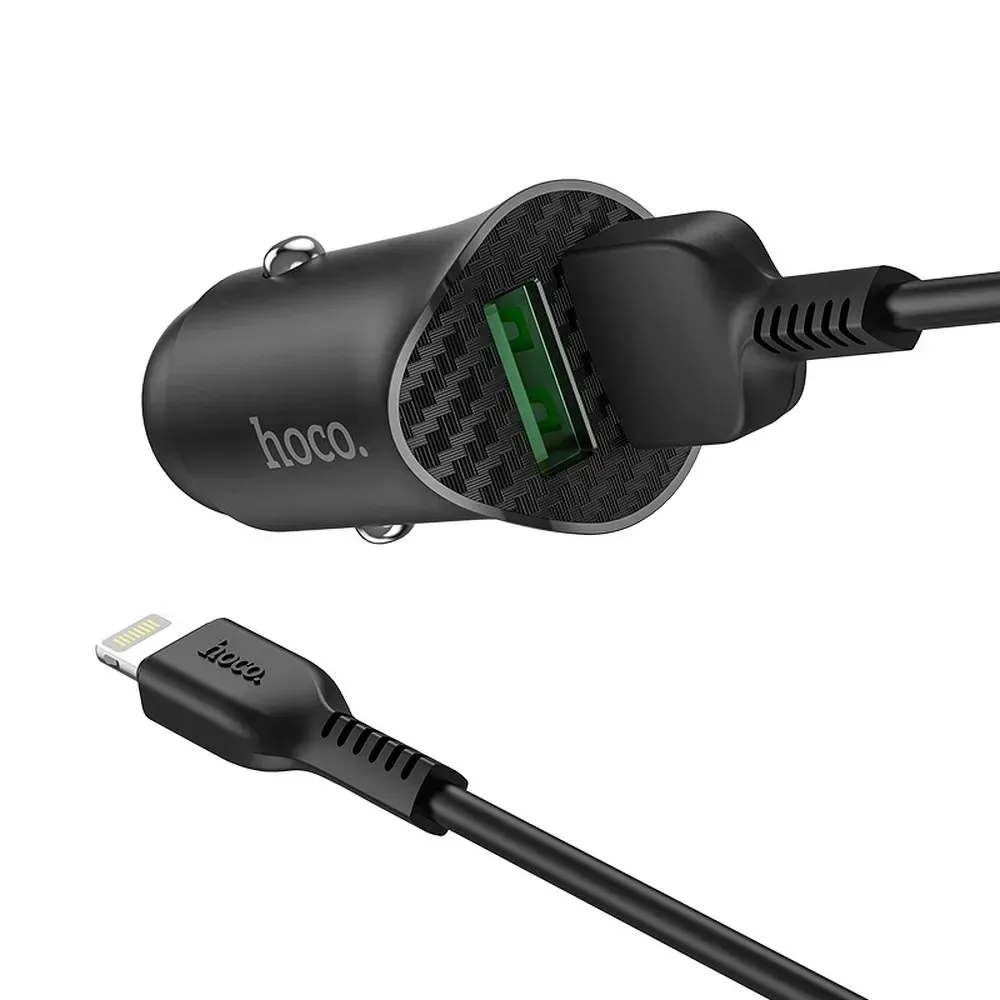 ladowarka-samochod-2xusb-kabel-lightning-z39-black