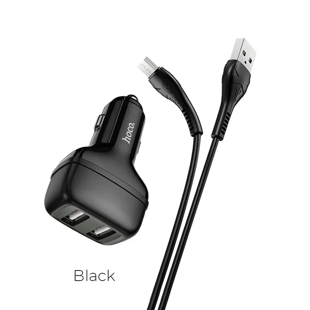 ladowarka-samochodowa-2xusb-kabel-micro-z36-czarna