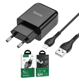 ladowarka-sieciowa-usb-kabel-do-lightning-n2-black