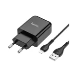 ladowarka-sieciowa-usb-kabel-do-lightning-n2-black-stan-nowy