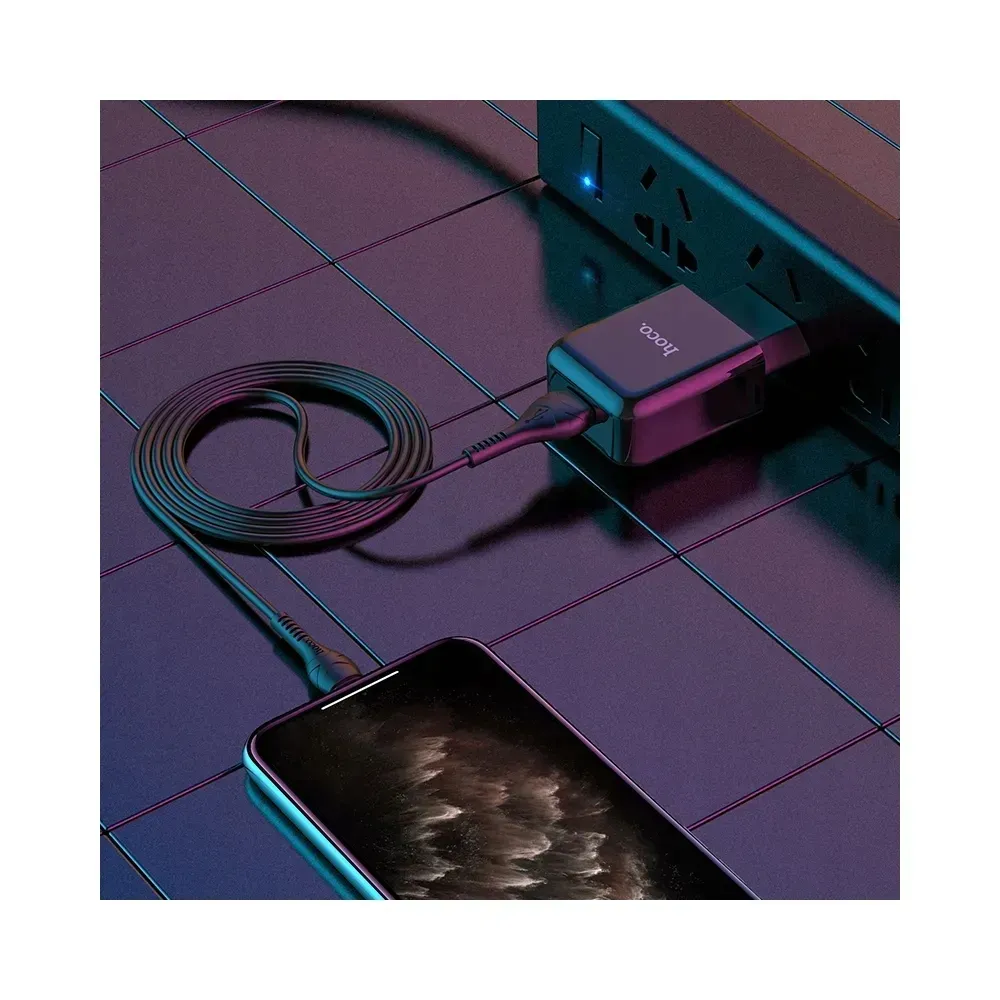 ladowarka-sieciowa-usb-kabel-do-lightning-n2-black