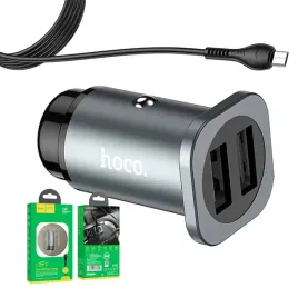 ladowarka-samochodowa-2xusb-kabel-micro-nz4-szara