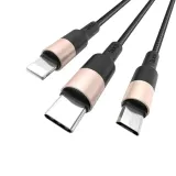 kabel-usb-do-lightning-micro-typ-c-x26-1m-zloty-dlugosc-przewodu-1-m