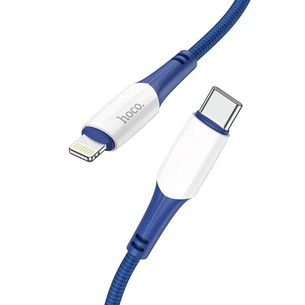 kabel-typ-c-do-iphone-lightning-x70-1m-niebieski-stan-nowy