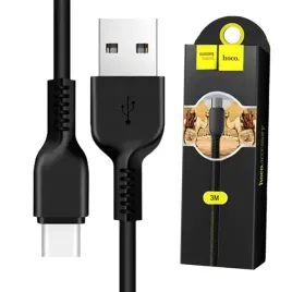 kabel-usb-greater-usb-typ-c-flash-3m-czarny-x20-hoco