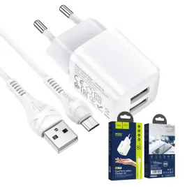 ladowarka-sieciowa-2xusb-kabel-micro-n8-biala