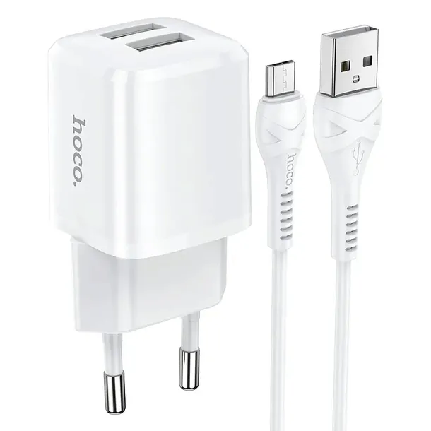 ladowarka-sieciowa-2xusb-kabel-micro-n8-biala-zlacza-usb