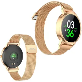 smartwatch-zegarek-elegancki-zloty-y8-rose-gold