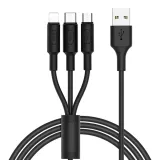 kabel-3w1-usb-do-lightning-micro-typ-c-x25-czarny-kolor-czarny