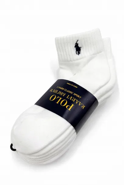 Skarpety POLO RALPH LAUREN rozmiar 36-40 6 par białe (10335)