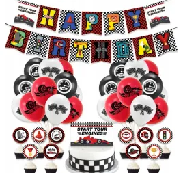 oro-party-zestaw-balonowych-dekoracji-urodzinowych-auta-wyscigi-girlanda