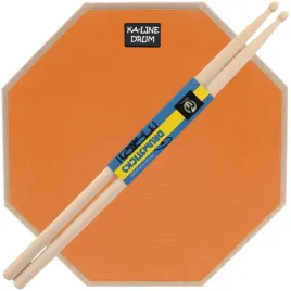 pad-perkusyjny-do-cwiczen-treningowy-ppm100-12-pomarancz-paleczki-zestaw