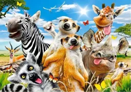 puzzle-500-ukladanka-zwierzeta-afryki-safari-zebra-zyrafa-9-castor