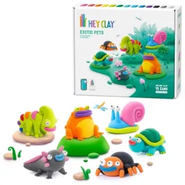hey-clay-masa-plastyczna-zestaw-egzotyczne-zwierzeta-hcl15025
