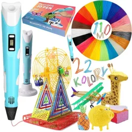 magiczny-dlugopis-3d-drukarka-pen-filament-wklady-kolorowe-110m-zestaw
