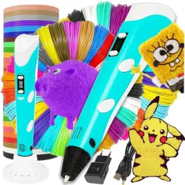 zestaw-xxl-magiczny-dlugopis-3d-pen-drukarka-wklady-165m-dla-dzieci