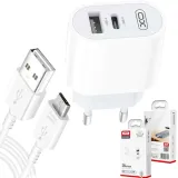 szybka-ladowarka-2-gniazda-charge-kabel-usb-micro