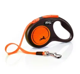 smycz-automatyczna-flexi-new-neon-s-5-m-pomaranczowy