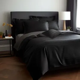 posciel-satyna-bambusowo-bawelniana-p-stripe-black-220x200-2x70x80-z-lis