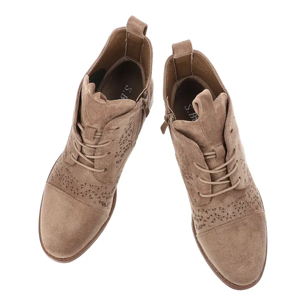 botki-s-barski-hy61-8009-coffee-zapiecie-zamek-sznurowane