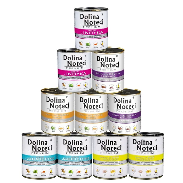 KARMA DLA PSA PREMIUM DOLINA NOTECI KACZKA Z DYNIĄ 800G PUSZKA