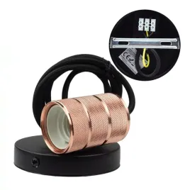 lampa-wiszaca-ozdobna-oprawa-e27-rozowe-zloto-przewod-czarny-loft