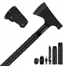 bsh-toporek-wielofunkcyjny-musta-n-752a-krzesiwo-gwizdek-noz-kompas