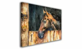 obraz-na-plotnie-118-kon-w-stajni-30x20cm