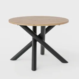 artisan-stol-do-salonu-jadalni-okragly-110cm-nogi-pajak-solo-lp-4-kolory