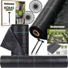 zestaw-agrotkanina-heckermann-11x50m-70g-m2-czarna-kolki-czarne-20-szt