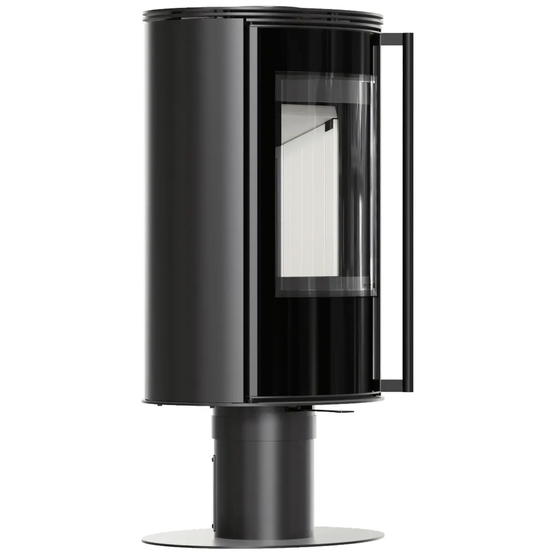 piec-wolnostojacy-na-drewno-erik-na-nodze-obrotowy-bialy-o150-55kw