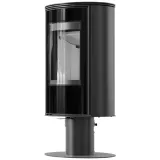 piec-wolnostojacy-na-drewno-erik-na-nodze-obrotowy-bialy-o150-55kw-glebokosc-42-cm