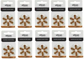 60-x-baterie-oticon-312-do-aparatu-sluchowego