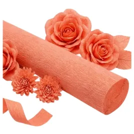 krepina-wloska-617-pomaranczowa-piwonia-50x250-dekoracyjna-ozdobna-180g