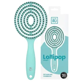 szczotka-do-wlosow-owalna-ilu-lollipop-candy-turkusowa-morska