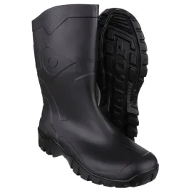 kalosze-dunlop-gumowce-meskie-buty-krotkie-wodoodporne-czarne-wygodne