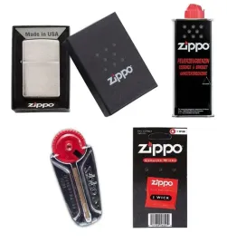 zippo-brushed-chrome-benzyna-knot-kamienie