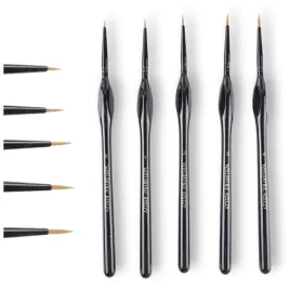 pedzle-malarskie-artystyczne-5-szt-precyzyjne-cienkie-do-malowania-czarne